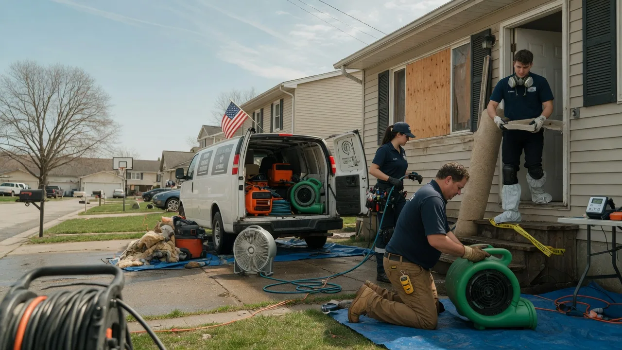 Water Damage Restoration in Glenville, WV near me